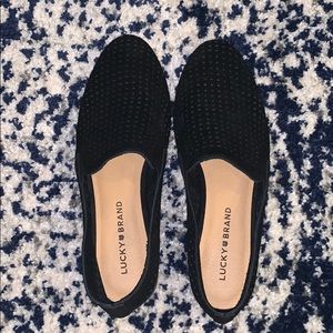 Lucky Brand sz. 8 black Carthy Loafers